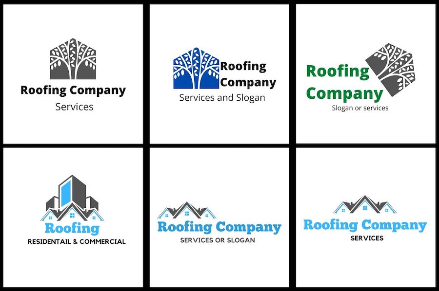 roofing logos exmaple