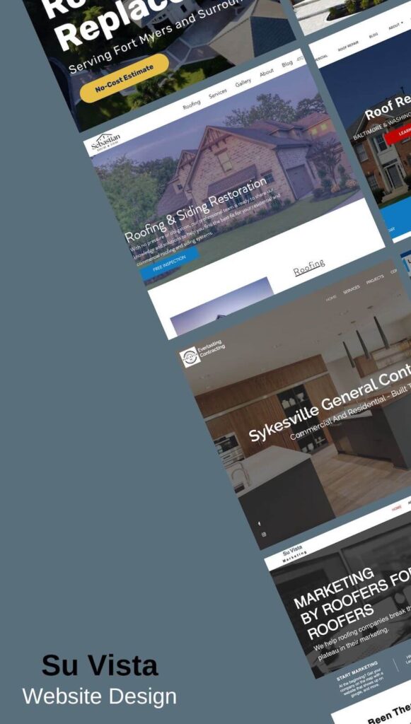su vista website design